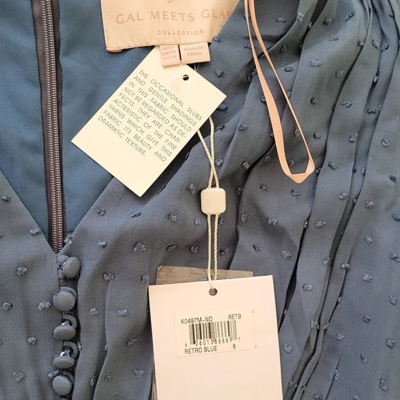 NWT Andrea Smocked Shoulder Clip Dot - Picture 2 of 2